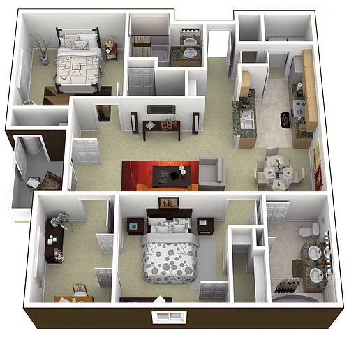 Floor plan The Gloucester