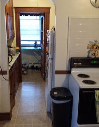 pantry into back laundry/storage room