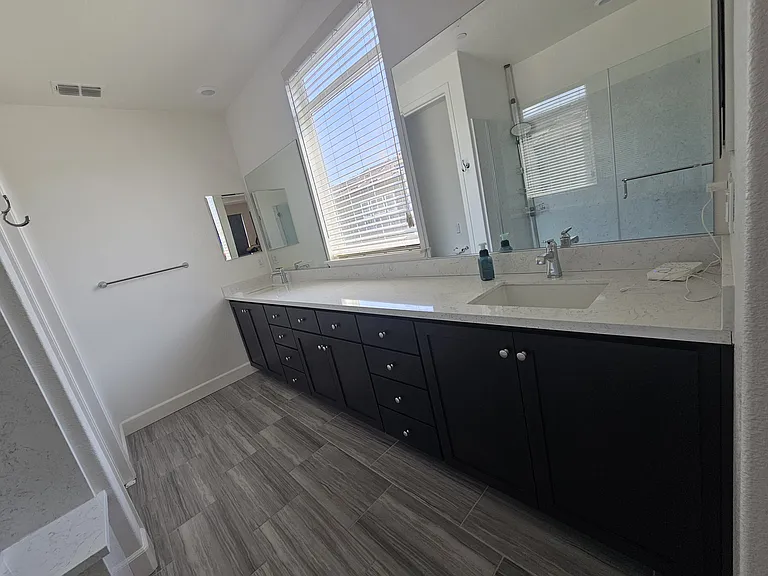 Beautiful Master Bedroom Bathroom with double vanity