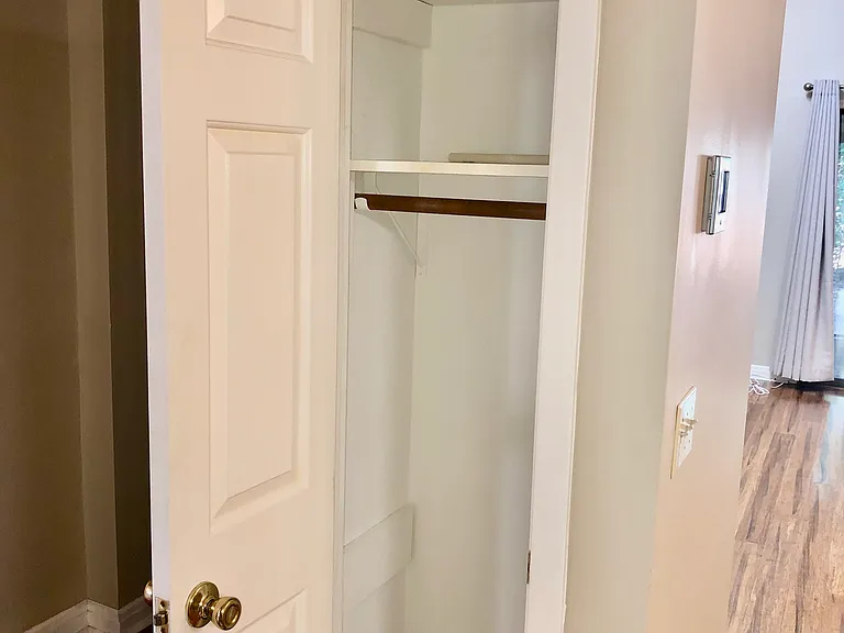 2 of 2 hall closets.