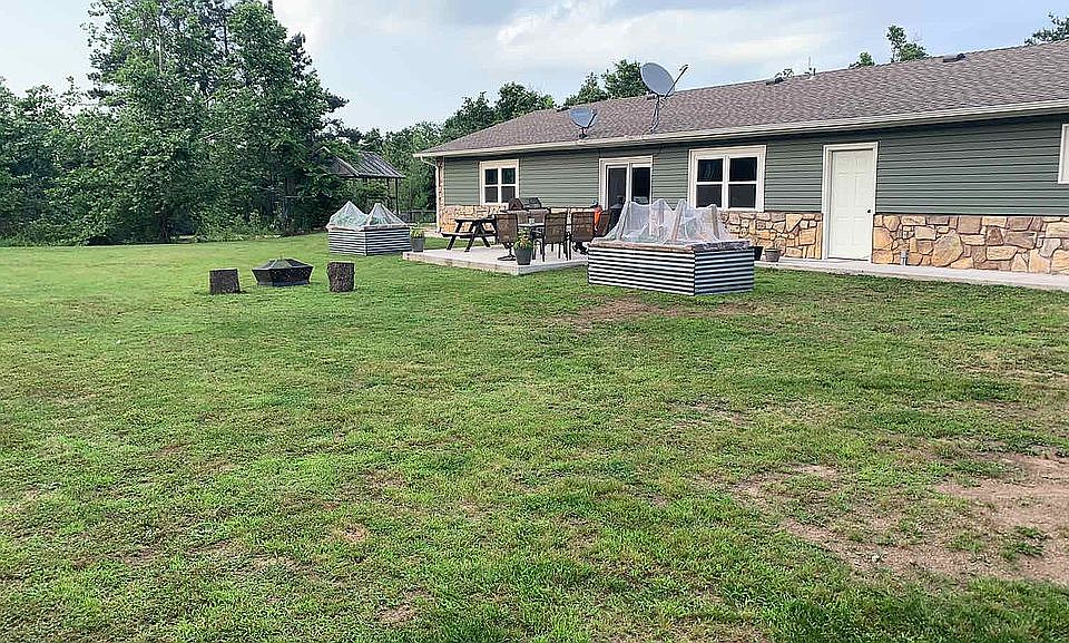 The back of the house