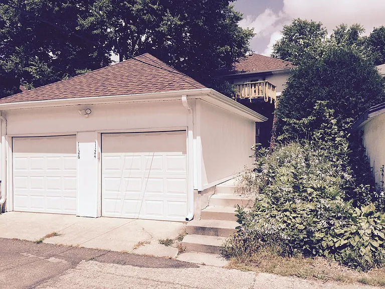 Garage stall with Garage Door Opener