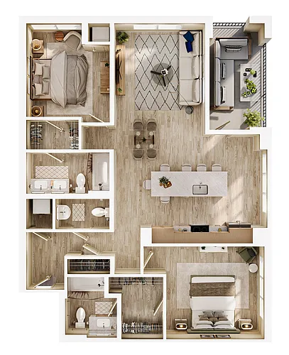 Floor plan Sol