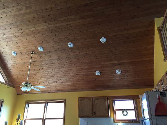 Wood ceilings throughout 