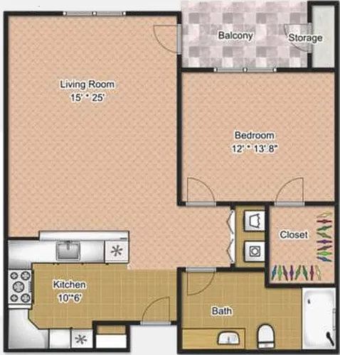 Floor plan A1