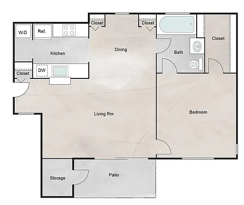Floor plan TA1R