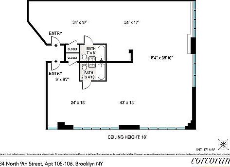 2nd image of 84 N 9th St #107/108
