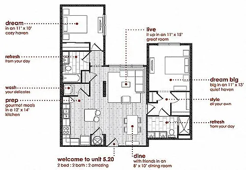 Floor plan B1