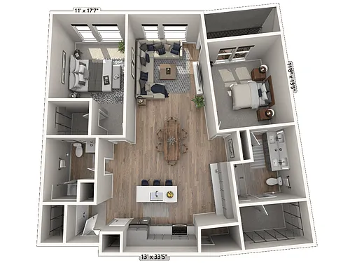 Floor plan C23