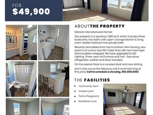 5112 N Fairmount St Trailer 202, Davenport, IA 52806