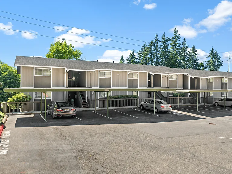 Convenient covered parking for residents.