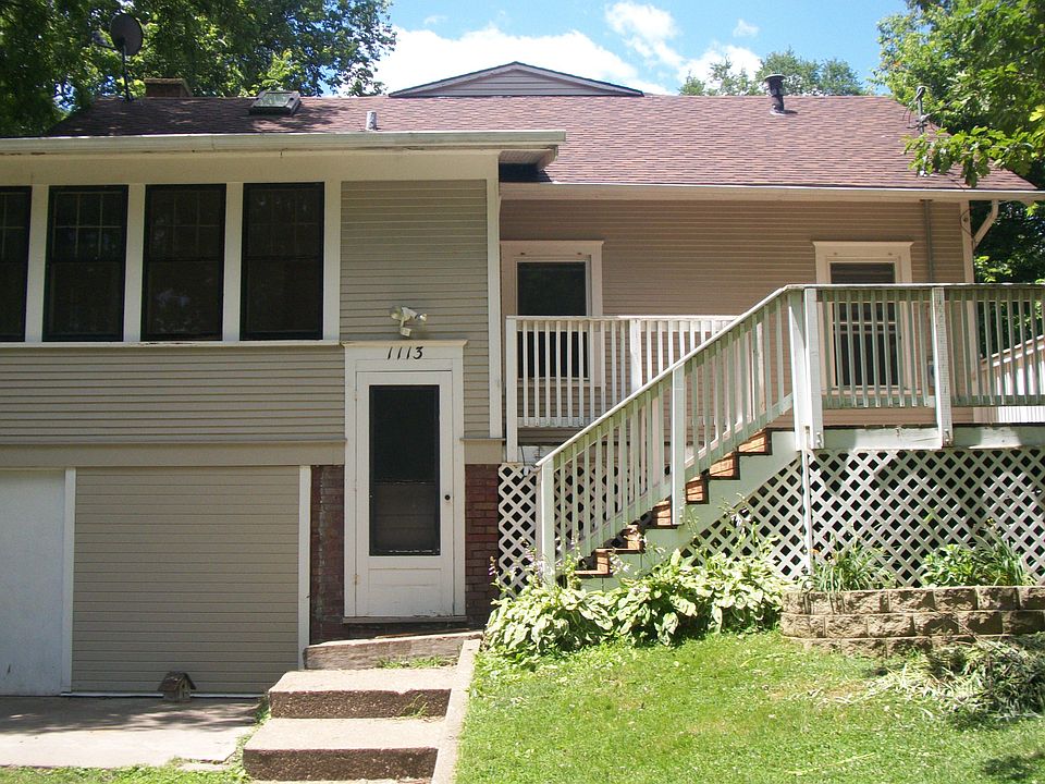Back yard and deck
