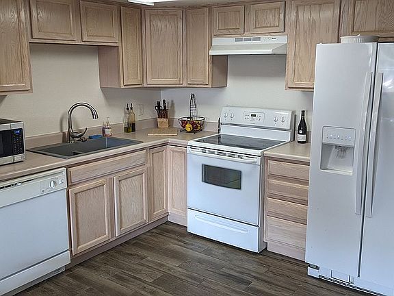 Newer appliances. LED Fridge