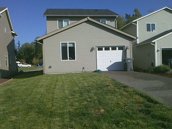 Rear of house