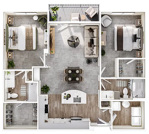 Floor plan Echo