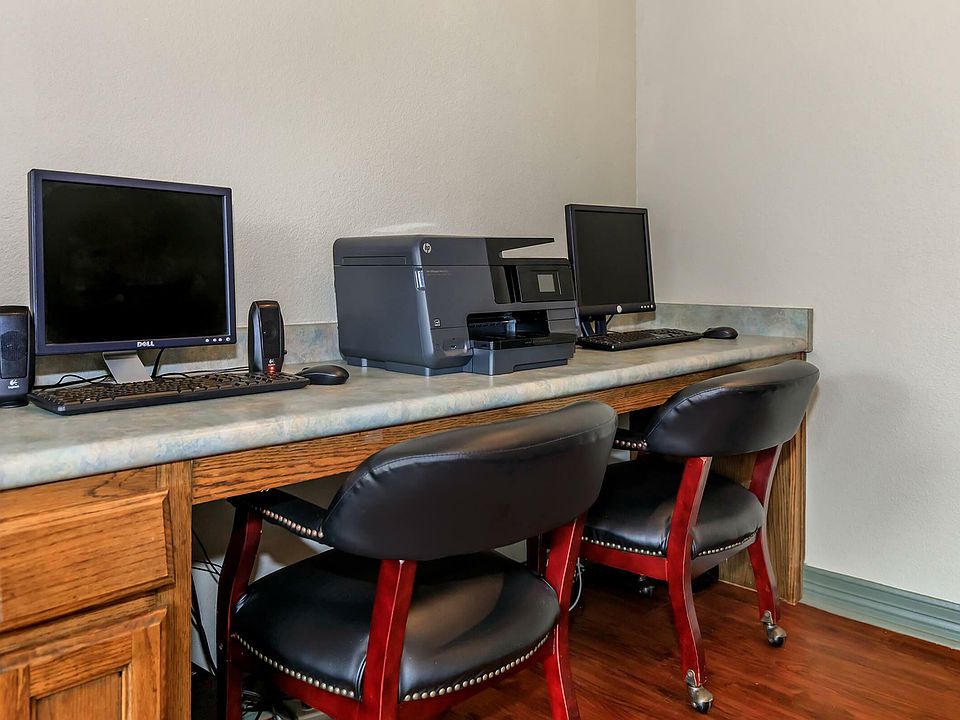 Fully Equipped Business Center at Willowbend Apartments - San Antonio, TX