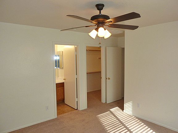 Master Bedroom With Walk-In Closet