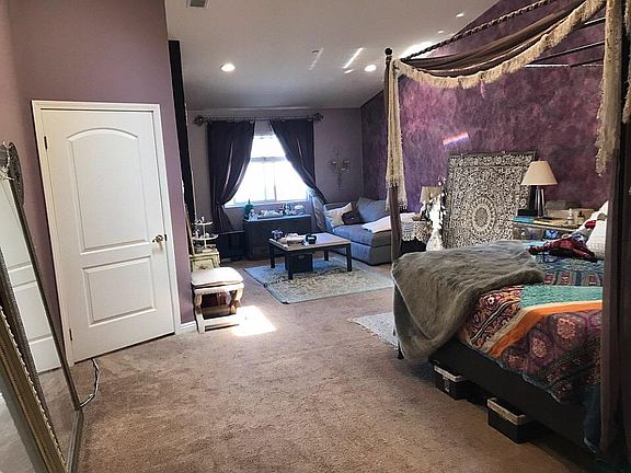 Master bedroom with sitting area