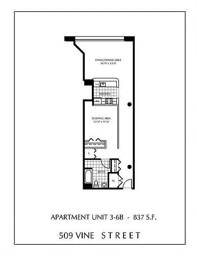Floor plan Type B