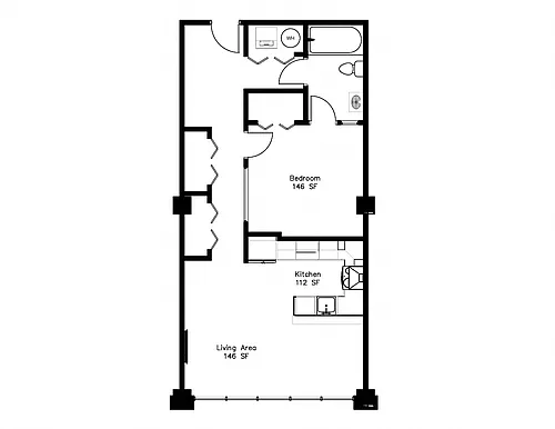 Floor plan A25