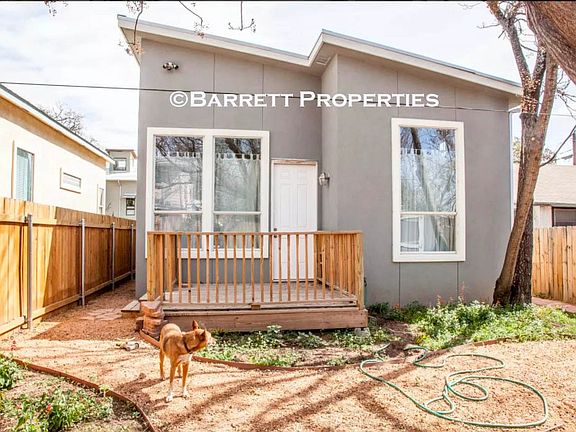 Back of house, before landscaping
