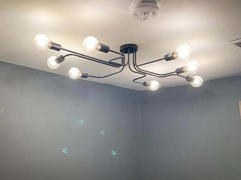 Upstairs statement light