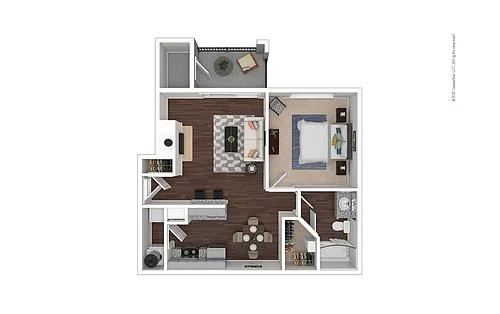 Floor plan Chandler A1