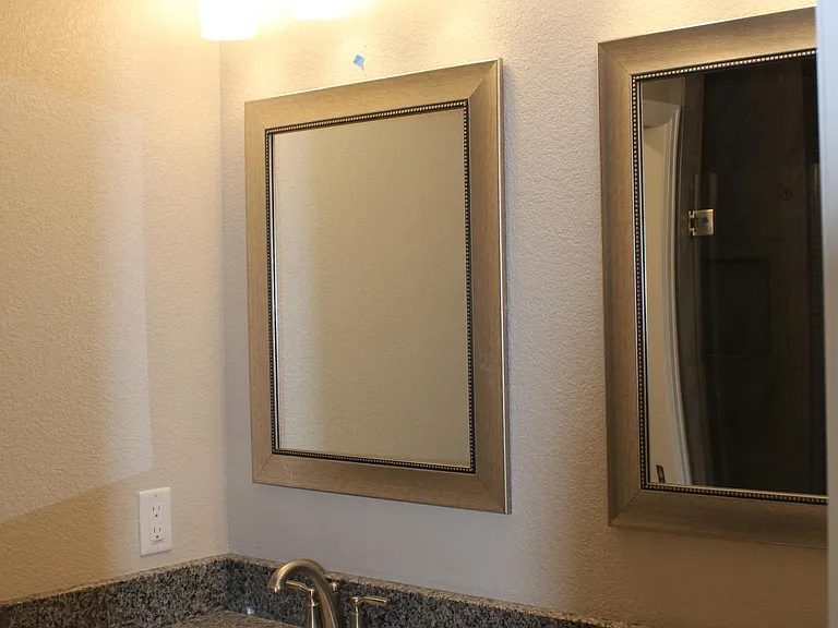 Double sink master bathroom