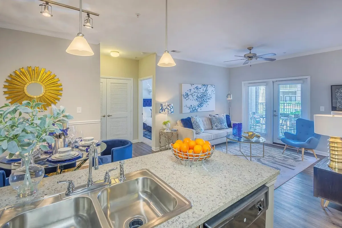 Open-Concept living area - Sterling