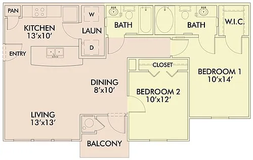 Floor plan The Jasmine
