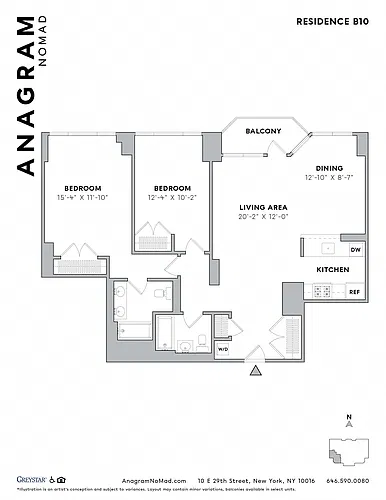 Floor plan B10