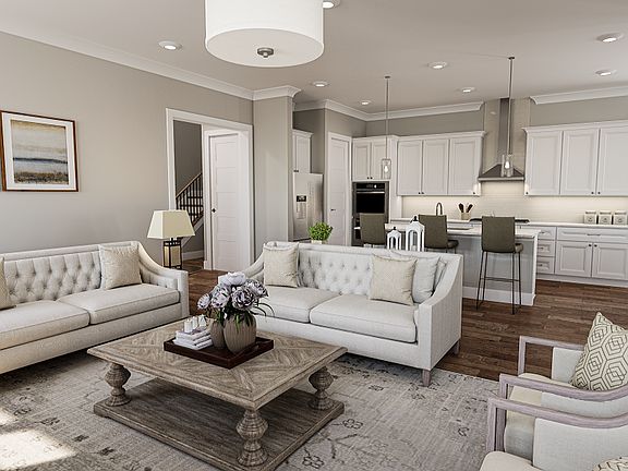 Mayes Hall Plan 2- Great Room Rendering