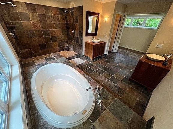 Master Bathroom on the main
