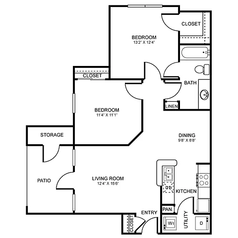 Floor plan B1