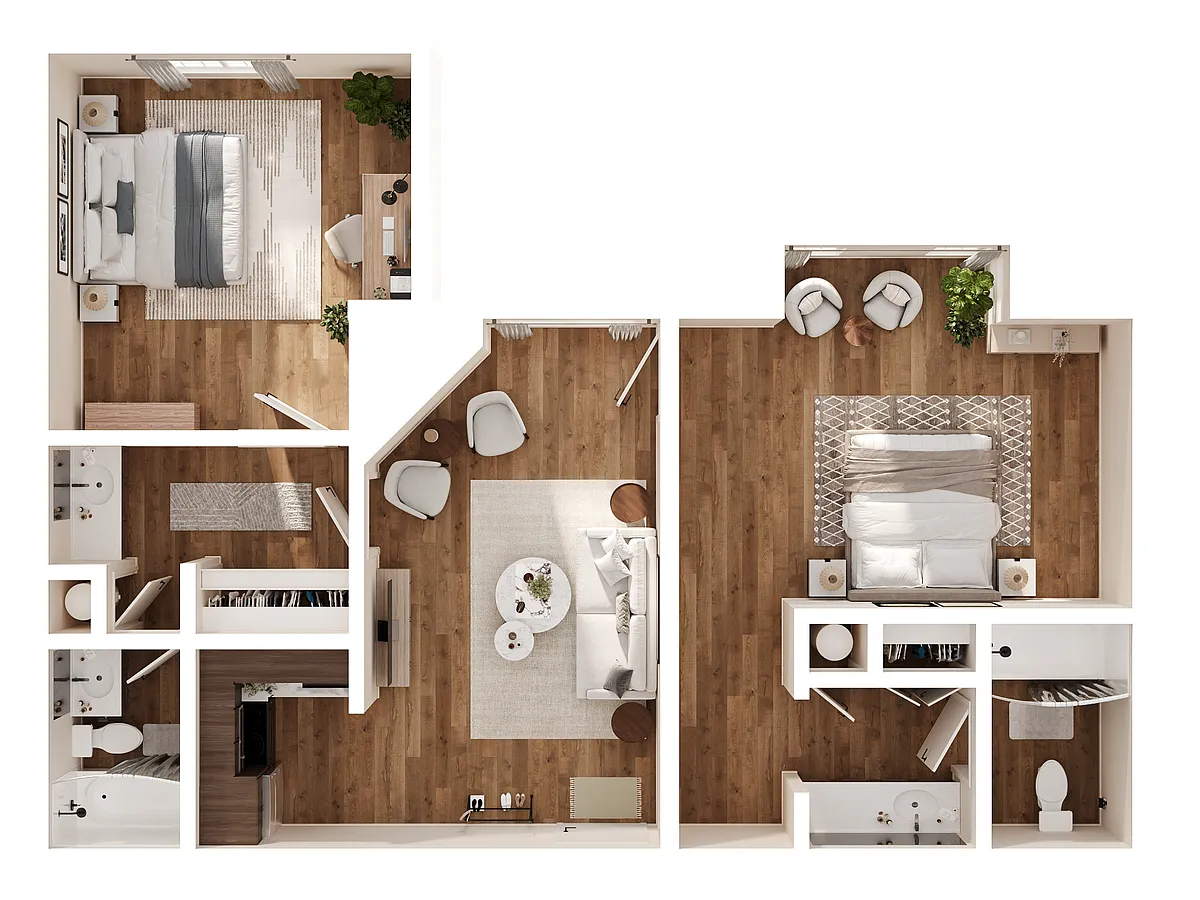 Floor plan The Retreat