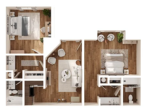 Floor plan The Retreat