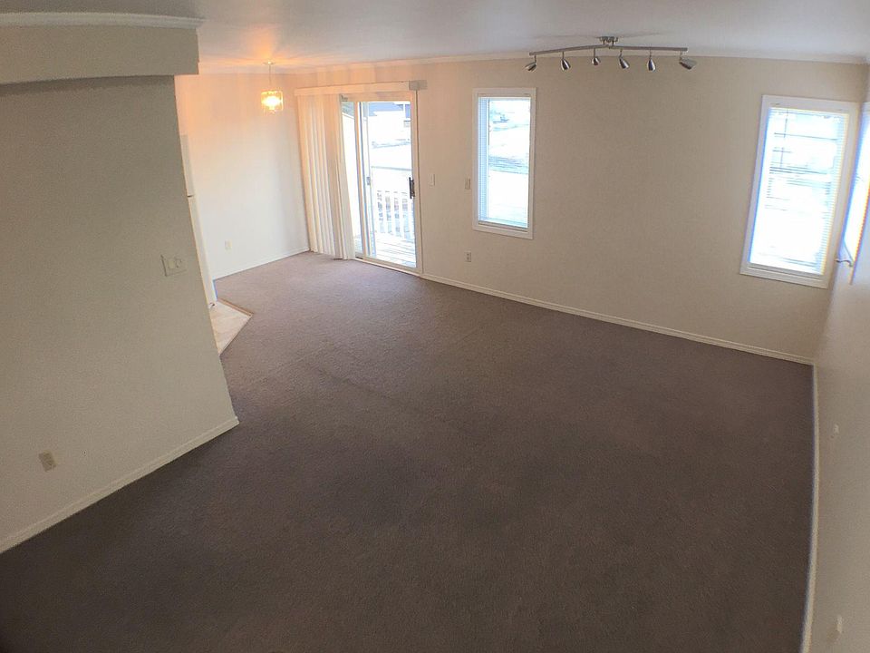 Spacious living and dining room.