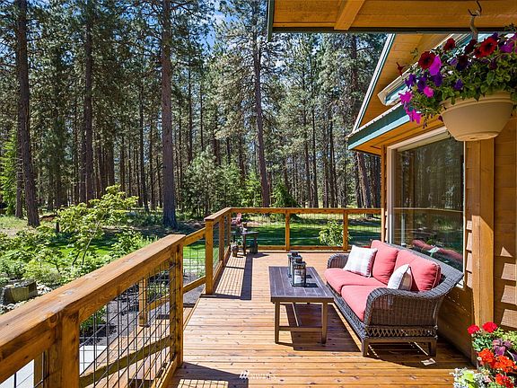 New decking and recently added concrete patio create fabulous outdoor living spaces.