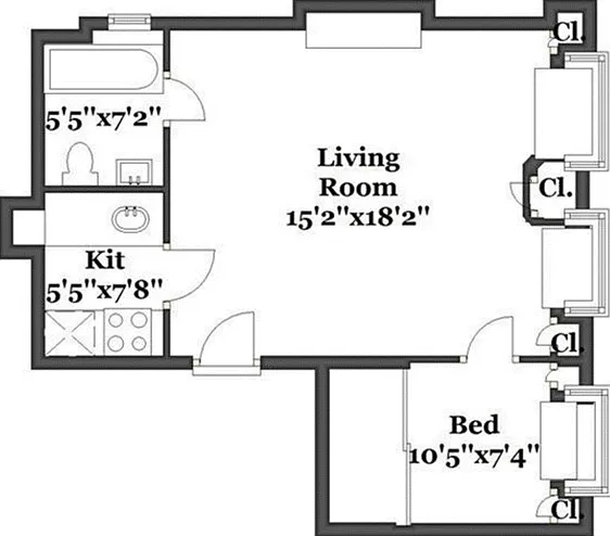 2 E 12th St #6 — Photo 2