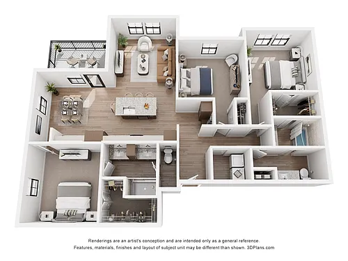 Floor plan C1