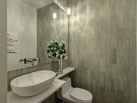 Main floor powder room.