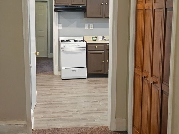 View of kitchen from the living room
