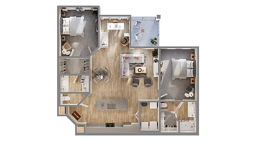 Floor plan B2