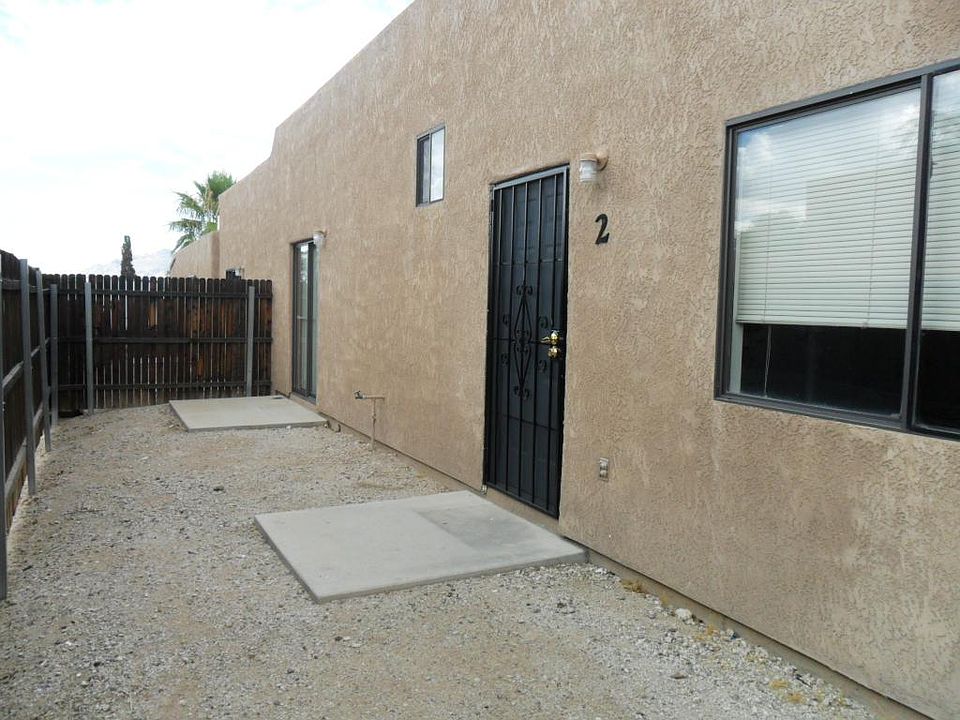 All bedrooms have private yard access.