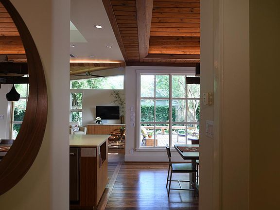 Proceed from the front door through the Entry Hall and this is one of your views