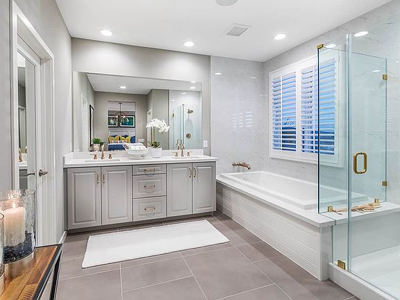 Plan 2 Model Home Primary Bathroom