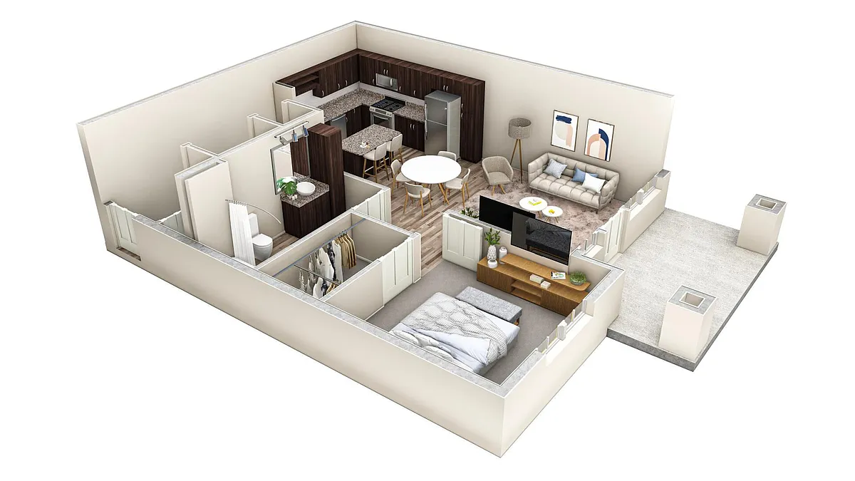 Floor plan 1VO