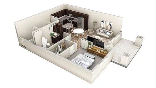Floor plan 1VC