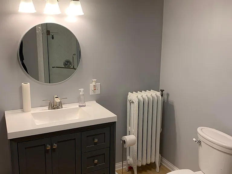 Main floor bathroom