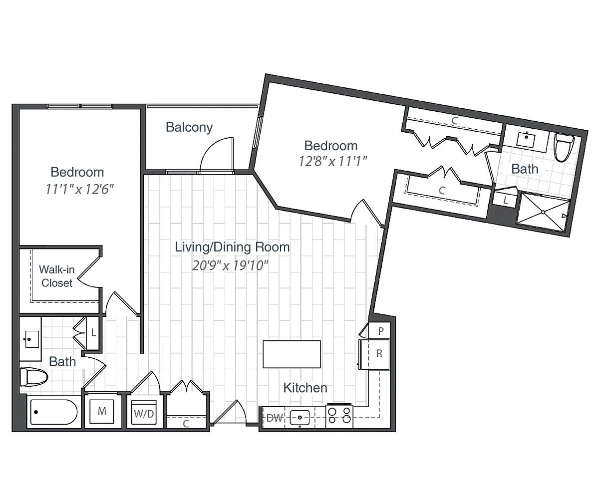 Floor plan B14-1141